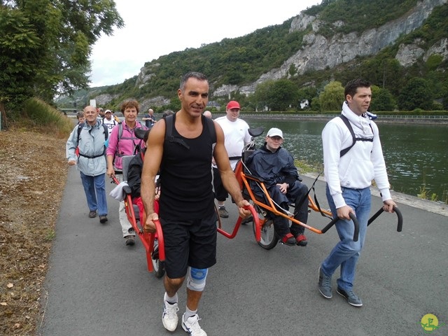 Randonnée péniche-joëlettes