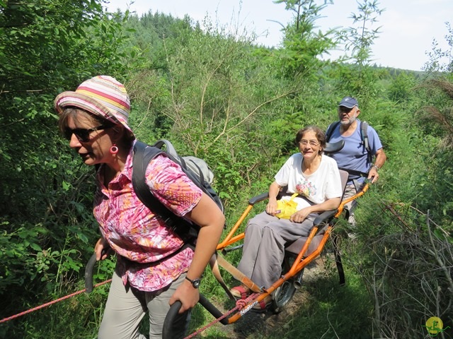 Randonnée joëlettes à Habay