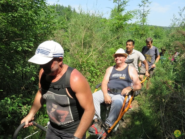 Randonnée joëlettes à Habay