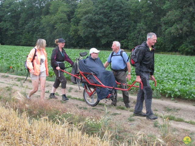 Randonnée joëlettes à Marneffe