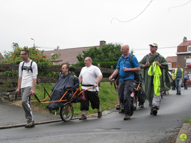 Randonnée joëlettes à Marneffe