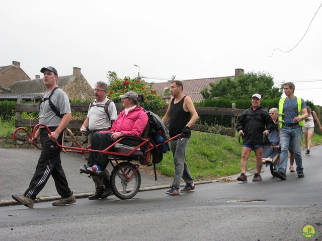 Randonnée joëlettes à Marneffe