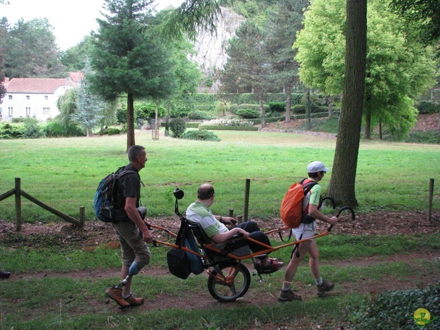 Randonnée joëlettes à Marneffe