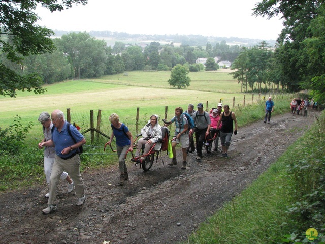 Randonnée joëlettes à Marneffe