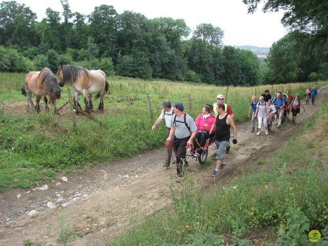 Randonnée joëlettes à Marneffe