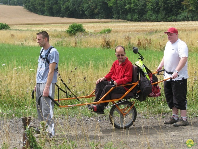 Randonnée joëlettes à Marneffe