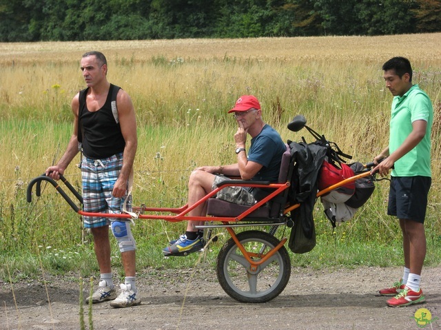 Randonnée joëlettes à Marneffe