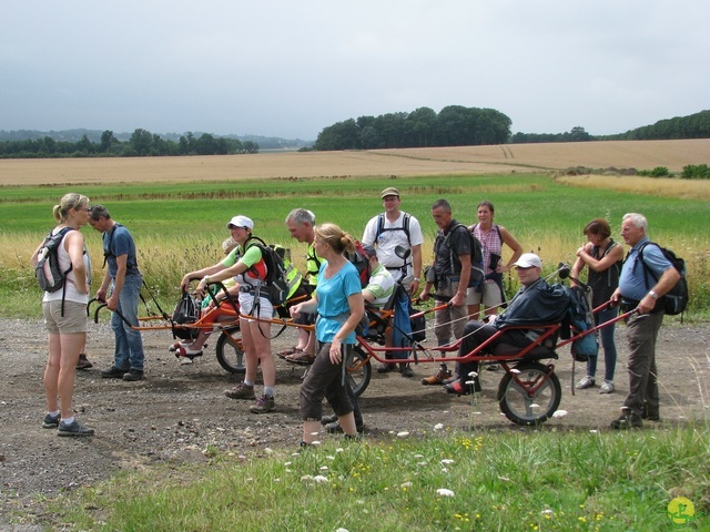 Randonnée joëlettes à Marneffe