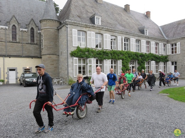 Randonnée joëlettes à Resteigne