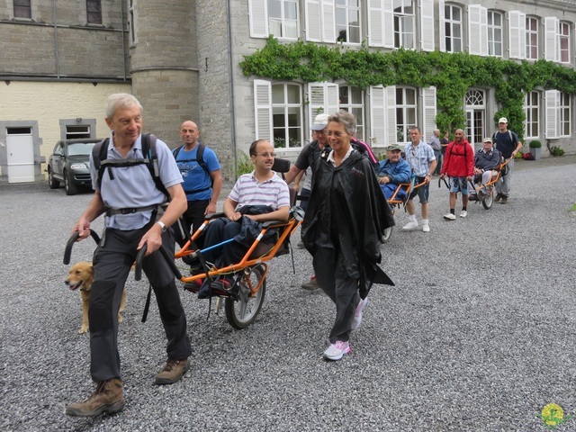 Randonnée joëlettes à Resteigne