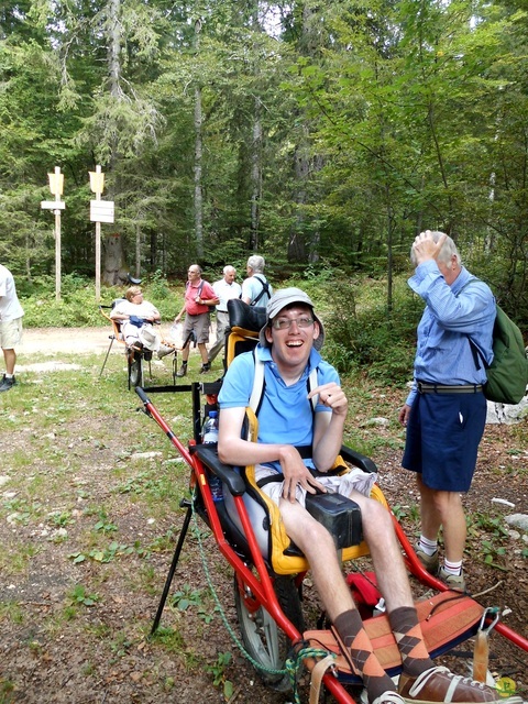 Randonnée sportive aux Moussières