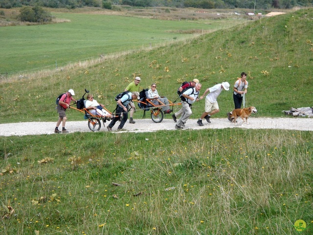 Randonnée sportive aux Moussières