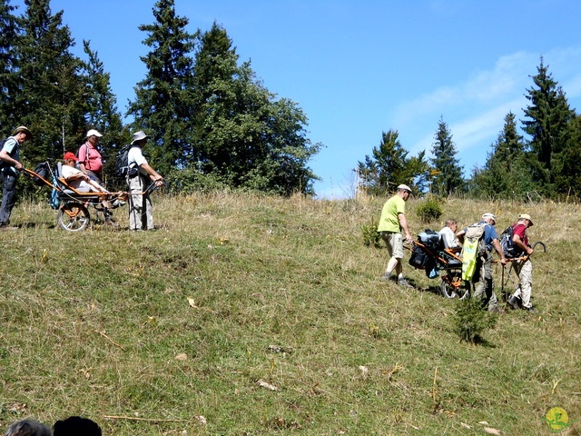 Randonnée sportive aux Moussières