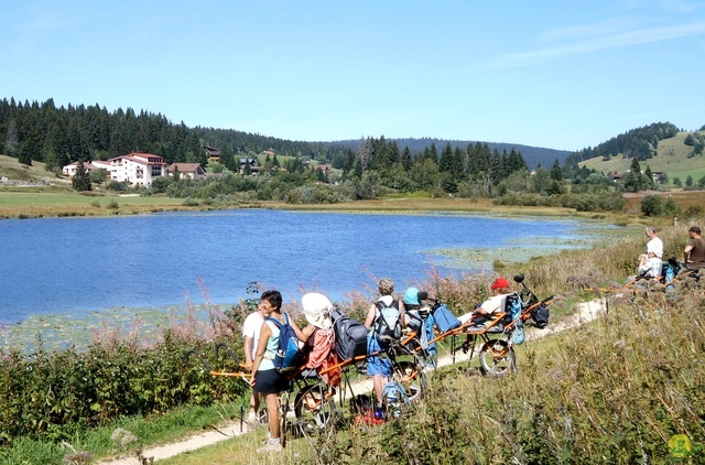 Randonnée sportive aux Moussières