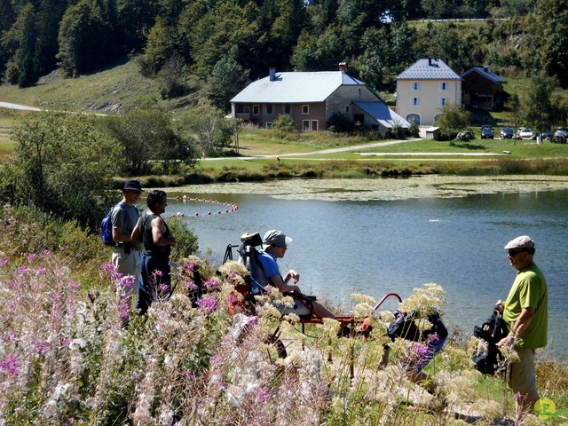 Randonnée sportive aux Moussières