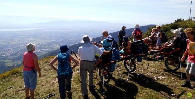 Randonnée sportive aux Moussières