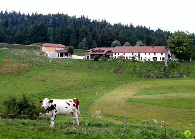 Randonnée sportive aux Moussières