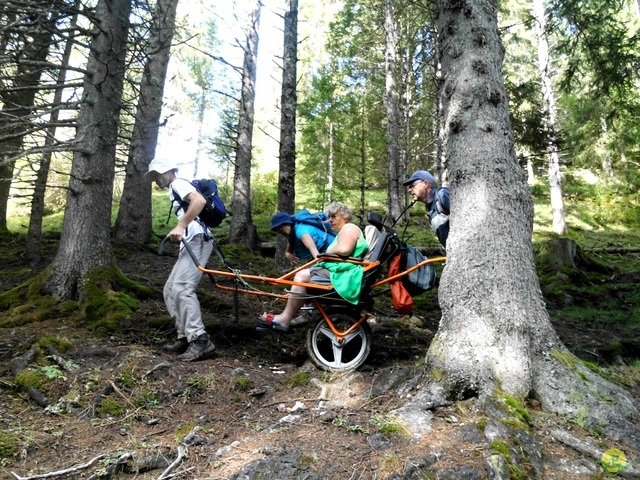 Randonnée sportive aux Moussières