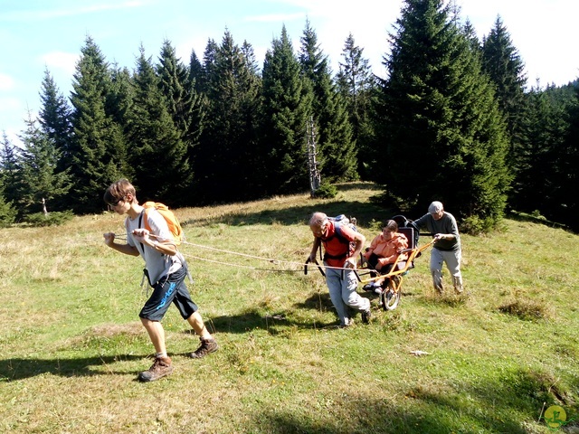 Randonnée sportive aux Moussières