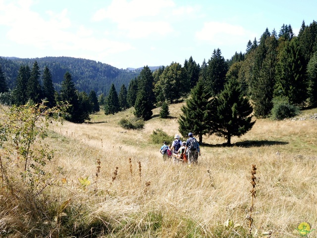 Randonnée sportive aux Moussières