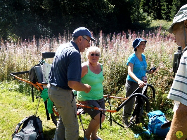 Randonnée sportive aux Moussières