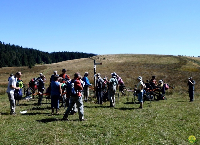 Randonnée sportive aux Moussières