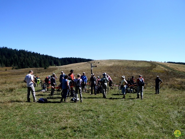 Randonnée sportive aux Moussières