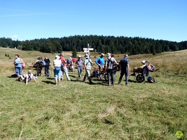 Randonnée sportive aux Moussières