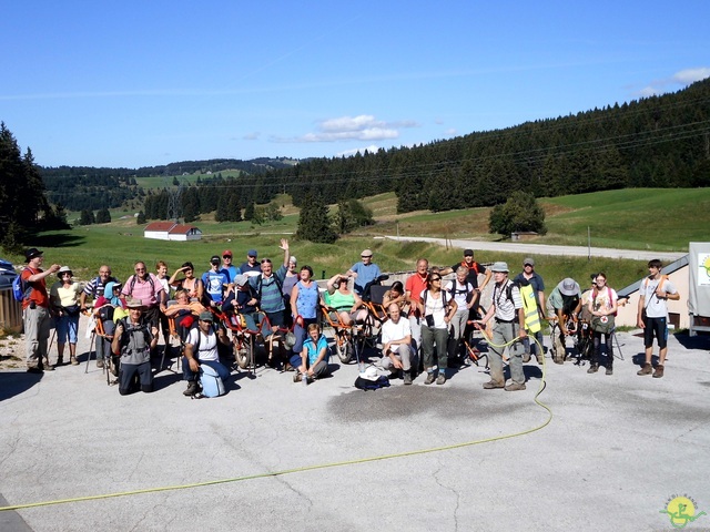 Randonnée sportive aux Moussières