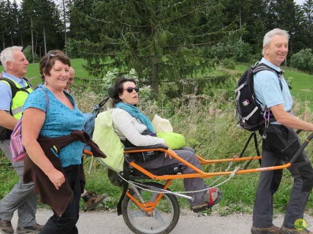 Randonnée joëlettes aux Moussières