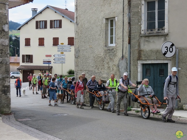 Randonnée joëlettes aux Moussières