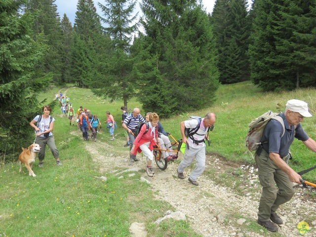 Randonnée joëlettes aux Moussières