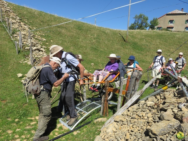 Randonnée joëlettes, Les Moussières