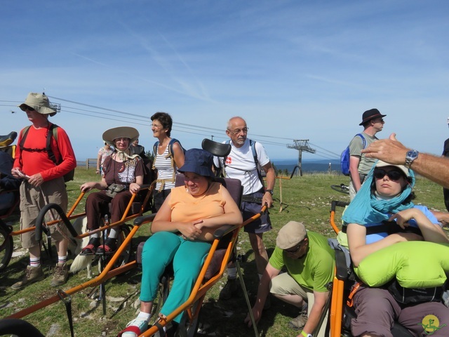 Randonnée joëlettes aux Moussières