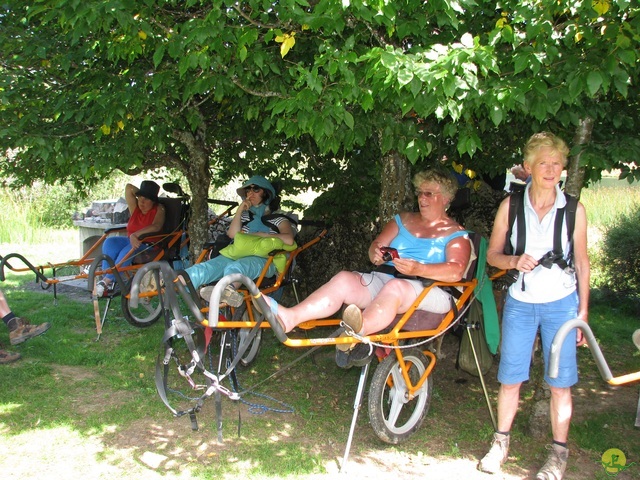 Randonnée joëlettes, Les Moussières