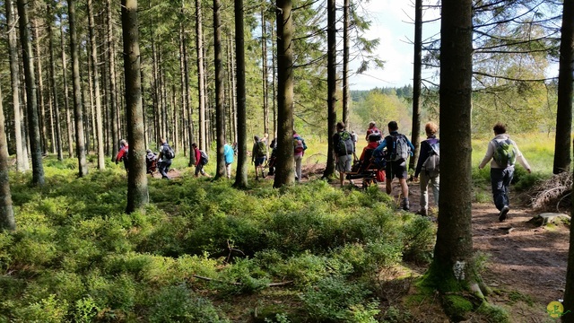 Randonnée joëlettes, Fagnes 2015