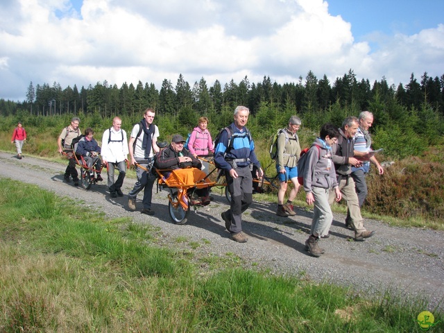 Randonnée joëlettes, Fagnes 2015