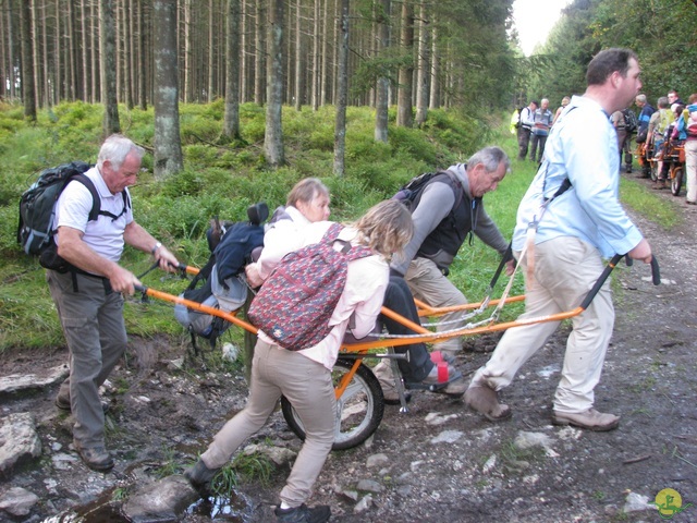 Randonnée joëlettes, Fagnes 2015