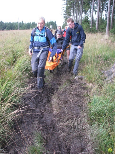 Randonnée joëlettes, Fagnes 2015