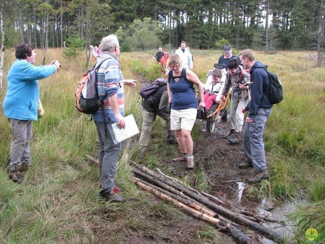 Randonnée joëlettes, Fagnes 2015