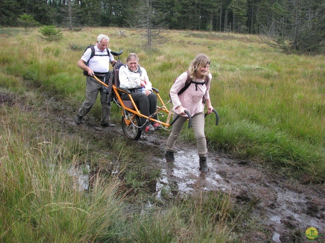 Randonnée joëlettes, Fagnes 2015