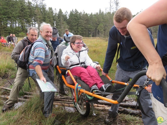 Randonnée joëlettes, Fagnes 2015