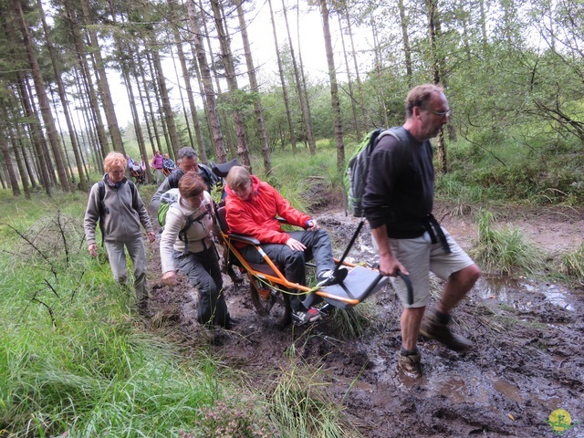 Randonnée joëlettes, Fagnes 2015