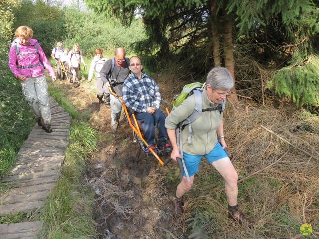 Randonnée joëlettes, Fagnes 2015