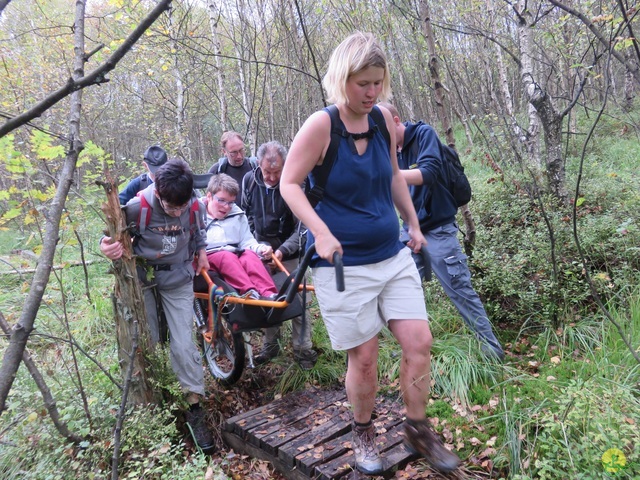 Randonnée joëlettes, Fagnes 2015