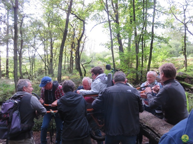 Randonnée joëlettes, Fagnes 2015