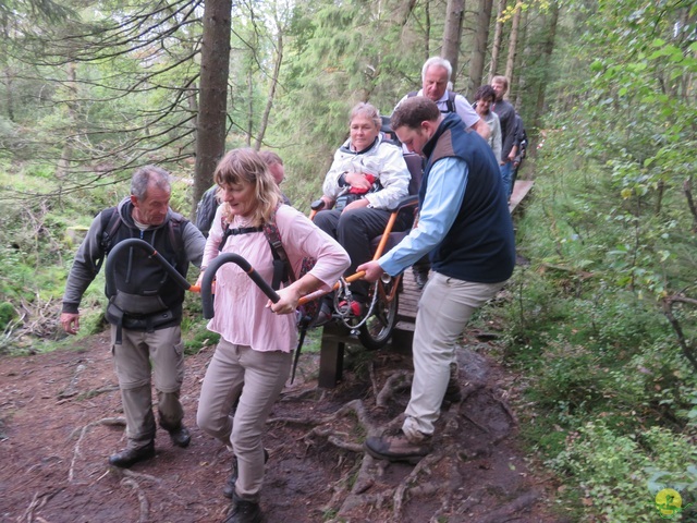 Randonnée joëlettes, Fagnes 2015