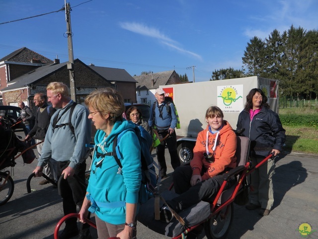 Randonnée joëlettes à Hollogne