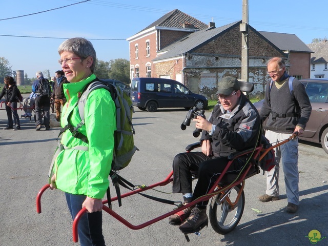 Randonnée joëlettes à Hollogne