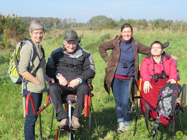 Randonnée joëlettes à Hollogne